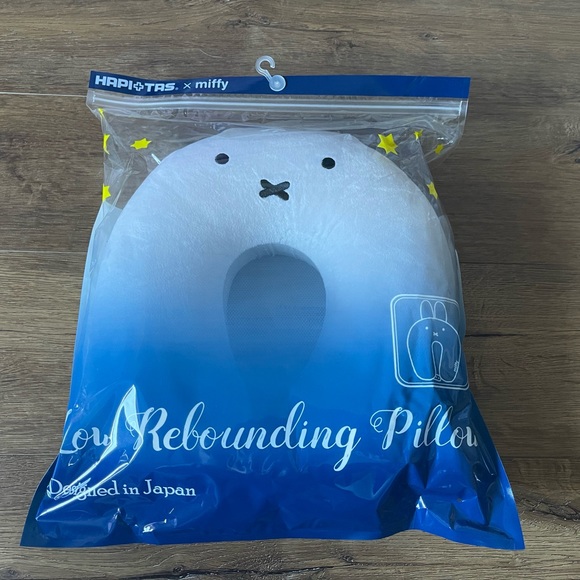 Only 1 Left! MIFFY-Imported (NWT) Adult Neck Pillow - Picture 2 of 9